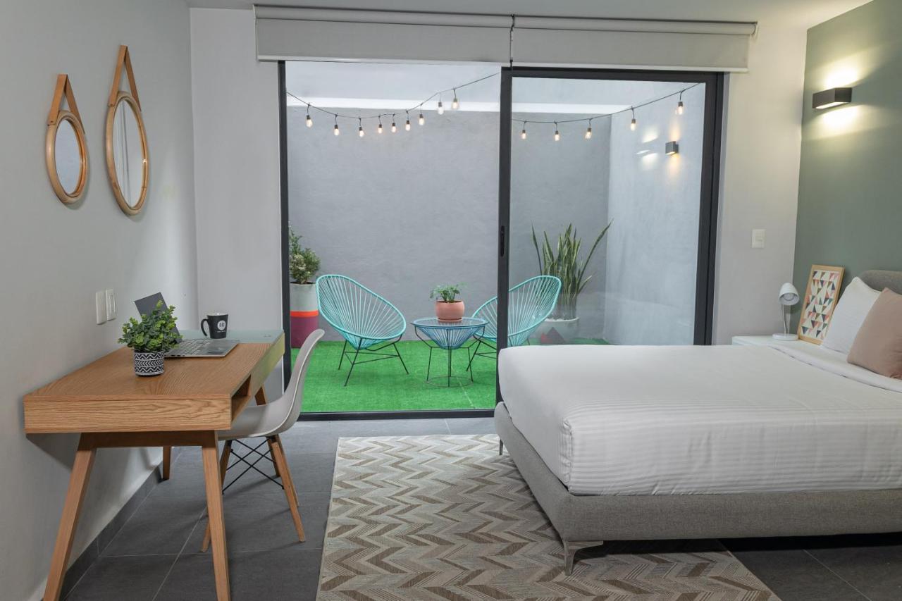 Niu Modern & Centric Lofts Lägenhet Mexico City Exteriör bild